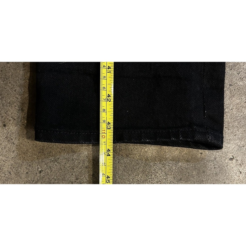Tellason Ladbroke Grove Slim Tapered Black Selvedge Denim Made In USA 31 - Picture 12 of 14